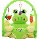 Sofá Almohada Asiento Cojin Silla Rana Aprender Sentar Portátil Felpa Suave Fácil Limpiar Seguro Cómodo Apoyo Perfecto Lindo Soporte Estable Mantener Postura Diseño Práctico Diversión Interactiva Bebé