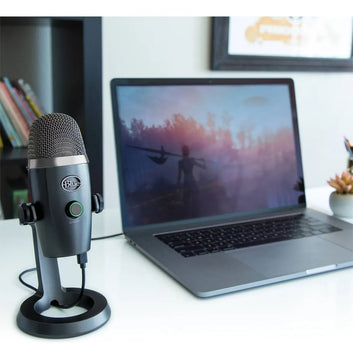 Micrófono Blue Yeti Nano Condensador Omnidireccional color vivid blueS