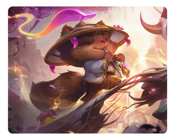 Mouse Pad League Of Legends Flor Espiritual Teemo Pres