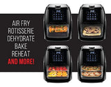 Freidora De Aire Digital Chefman De 6.3 Cuartos + Asador, De