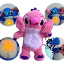 Stitch Juguete Que Respira, Alivia La Ansiedad Con Sonido Color Azul