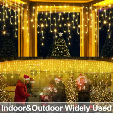 Luces Navideñas 66ft 640 Led Exterior - Modos 8 - Temporizad