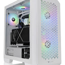 Chasis Thermaltake View 300 Mx + 3 Ventilador Rgb- Blanco