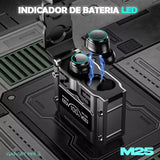 Auriculares Inalámbricos Para Juegos Bluetooth 5.3 M25 De Tw Plateado