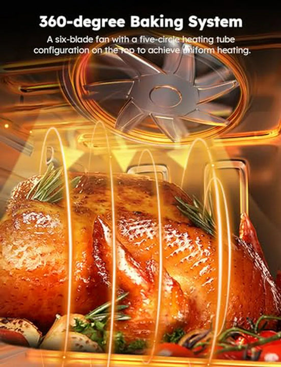 Horno De Aire Nuwave Brio, 15 5qt Tamaño Familiar, Cesta De