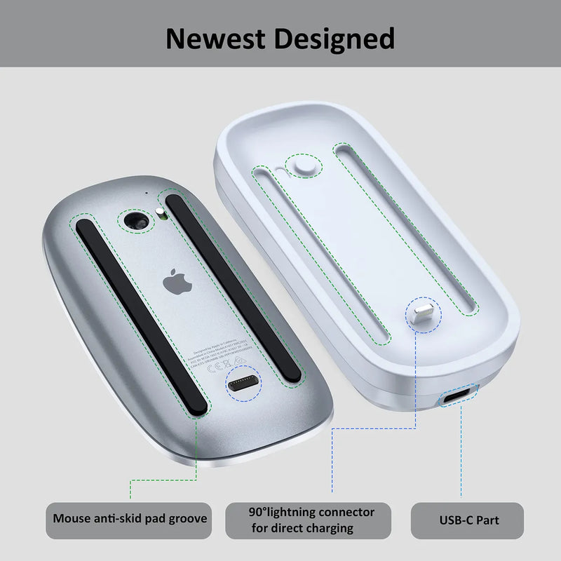 Honkid Estacin De Carga Para Magic Mouse 2 Y Telfono Celular