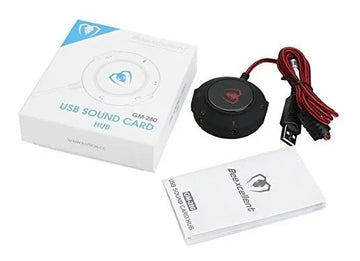 Tarjeta De Sonido Externa Micolindun Hubs Audio A Usb 3.5mm