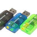 Tarjeta De Sonido 5.1 Externa Usb 2.0 Audio Y Sonido