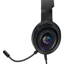Auriculares HP Gamer DHE-8008u DHE-8008u negros con luz LED RGB