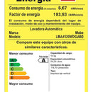 Lavadora Automática 14kg Gray Mabe Lma4120wdgab0