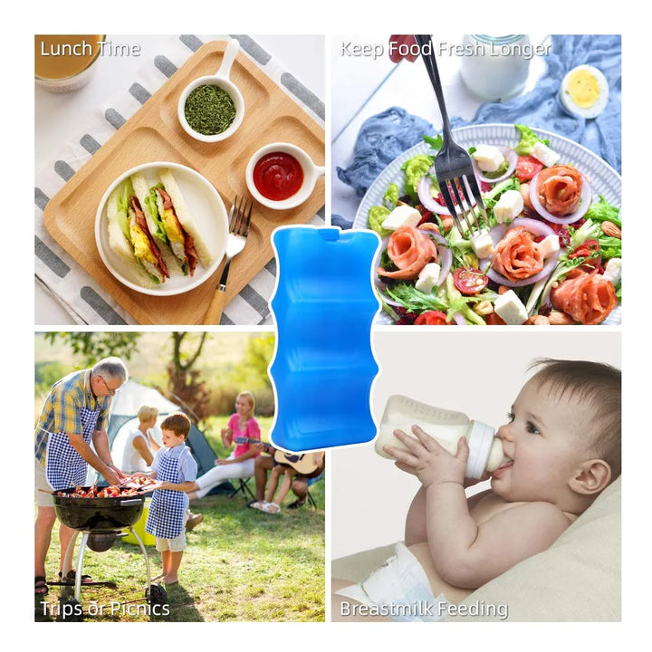 Paquetes De Hielo Reutilizables Para Almacenamiento De Leche