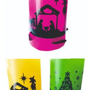 Faroles Navideños + Velas Luces Led Multicolor