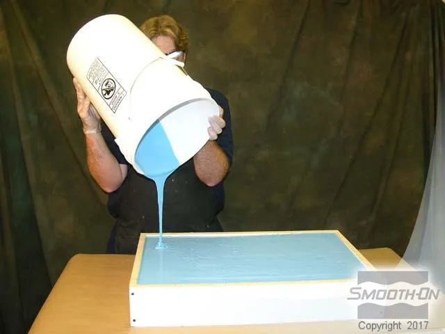 Caucho Silicona Mold Liquido Moldes X500g Molduras Yeso 3d