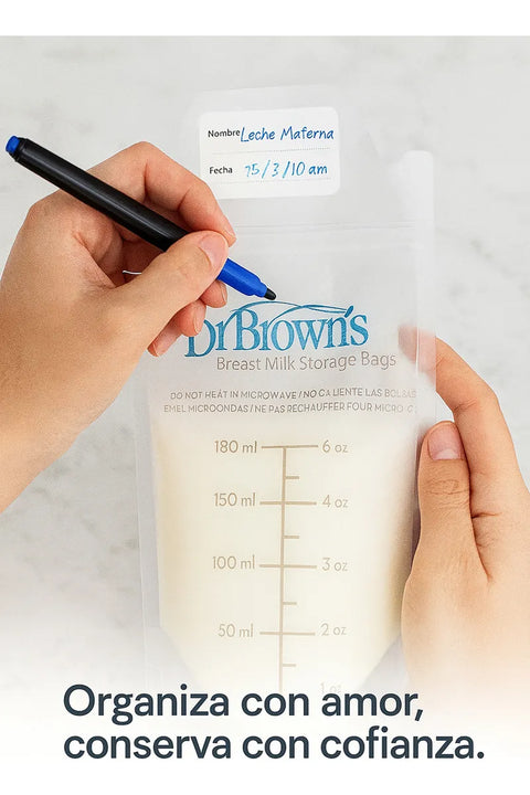 Bolsas Leche Materna 100 Unidades 180 Ml