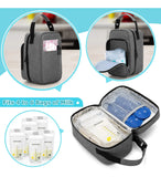 Bafaso Bolsa Termica Termica De Leche Materna Con 4 Paquetes