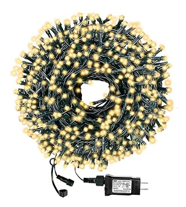 Luces Luces Navideñas Led De 105 Pies Con 300 Pies Mejoradas