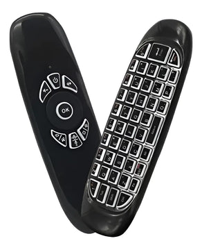 Mini Teclado Inalambrico Air Recargable Gadnic Mouse Color del mouse Negro Color del teclado Negro