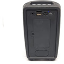 Parlante Portátil Mini Cabina Bluetooth Luz Led Radio Fm Negro