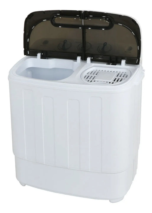 Mini Lavadora Doble Tina De 13 Libras, Compacta Portátil