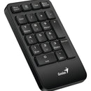 Teclado Numerico Inalambrico Para Pc O Notebook Genius 1000 Teclado Negro Idioma Español Latinoamérica