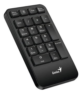 Teclado Numerico Inalambrico Para Pc O Notebook Genius 1000 Teclado Negro Idioma Español Latinoamérica