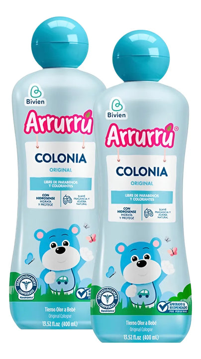 Colonia Arrurrú Azul 400ml X2
