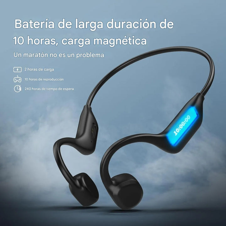 Audífonos Inalambricos De Conducción Ósea Negro