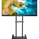 Soporte Pedestal Con Ruedas Para Tv 32 - 60 Precio Justo Negro