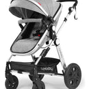 Coche De Bebe Para Recien Nacidos 2 En 1 Con Moisés 0 Meses Gris