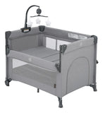 Qutanix Corralito De Bebe 2 En 1, Cuna Portatil Plegable Fac