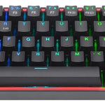 Teclado Mecánico Redragon Fizz Pro K616 Rgb Wireless Dual Color Del Teclado Negro Idioma Español Latinoamérica