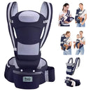 Cargador Silla Ergonomico Multiposiciones Para Bebes Baby On Azul Oscuro