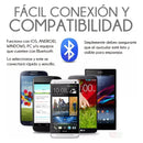 Audífono V8 Inalámbrico Negocios Conductor Larga Duración Negro