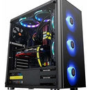 Thermaltake Ca1k800m1wn01 V200 Tg Rgb Atx Mid Tower Chasis P Negro