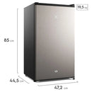 Minibar Electrolux Frost 90l 1 Puerta Gris Erd090g3hwg