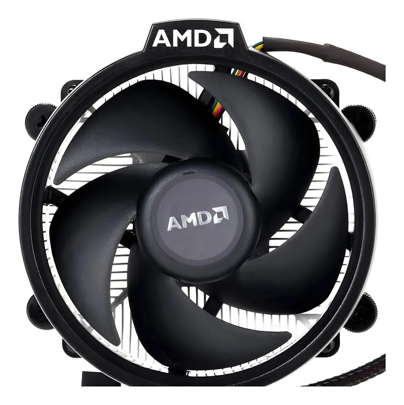 Cooler Am4 Amd Wraith Stealth, empaquetado y LED negro
