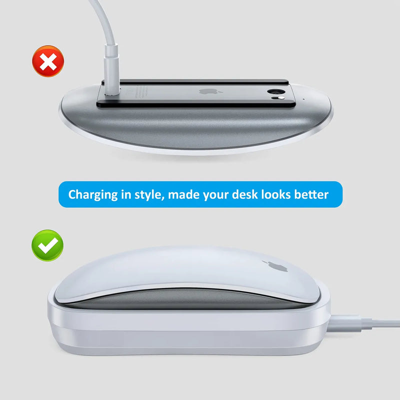 Honkid Estacin De Carga Para Magic Mouse 2 Y Telfono Celular