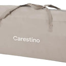 Carestino Marsella cuna corral rayada con cambiador y bolso