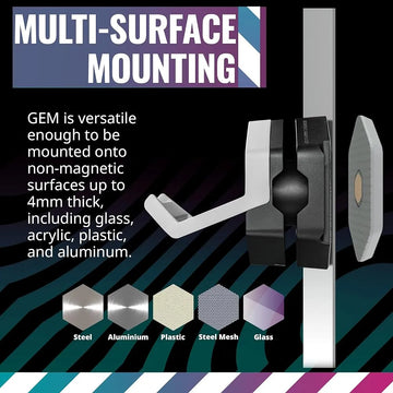 Cooler Master Masteraccesorio Gem Magnetizado Montaje Multis Black