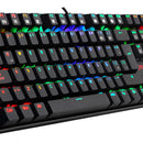 Teclado Gamer Mitra K551-rgb Negro Español Alámbrico