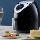 Freidora Sin Aceite Air Fryer Digital Swisshome 12 Litros Negro
