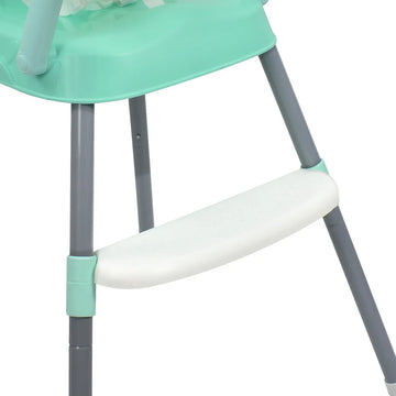 Silla Comedor Bebe 3en1 Happy Baby Azul Cp7000