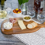 1 Tabla Premium De Madera Teca Para Picar Y Cocinar Profesio Geométrico Marrón