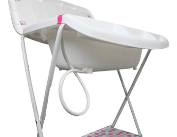 Bañera Tina Bebe con Cambiador Bebesit Gaviota niñas