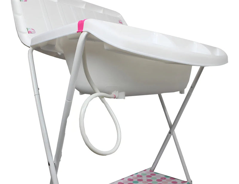 Bañera Tina Bebe con Cambiador Bebesit Gaviota niñas