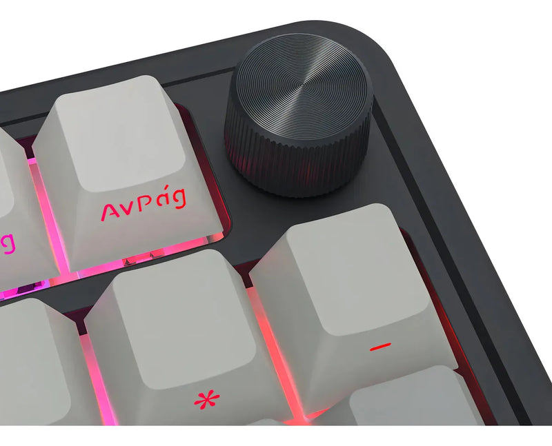 Teclado Redragon Eisa Max K686sp-rgb-max Gris Inalambrico Idioma Español Latinoamérica
