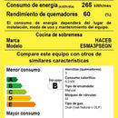 Estufa De Mesa Avellana Torre Mixta 3x1 Gp Plata Haceb Plateado