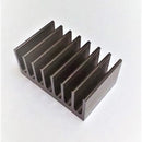 Disipador De Calor Acanalado, Aluminio Diversas Aplicaciones