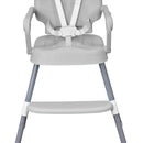 Silla Comedor Bebe 3en1 Happy Baby Azul Cp7000 Color Gris