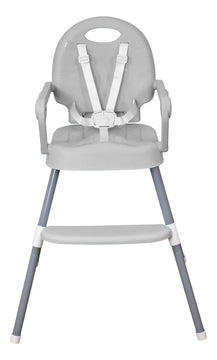 Silla Comedor Bebe 3en1 Happy Baby Azul Cp7000 Color Gris